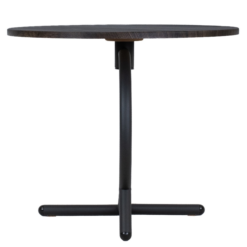 Стол журнальный Дуэт 14 дуб маррон/черный