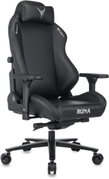Кресло игровое Knight Руна (Runa) черный