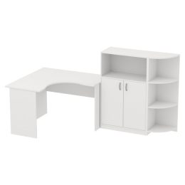 Комплект офисной мебели КП-10 цвет Белый