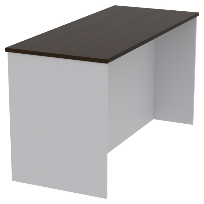 Переговорный стол СТСЦ-42 цвет Серый+Венге 140/60/76 см