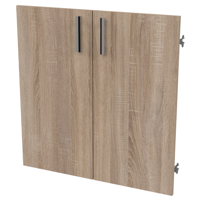 Двери низкие ДВ-45+С-17МВ Дуб Сонома 73/1,6/74,8