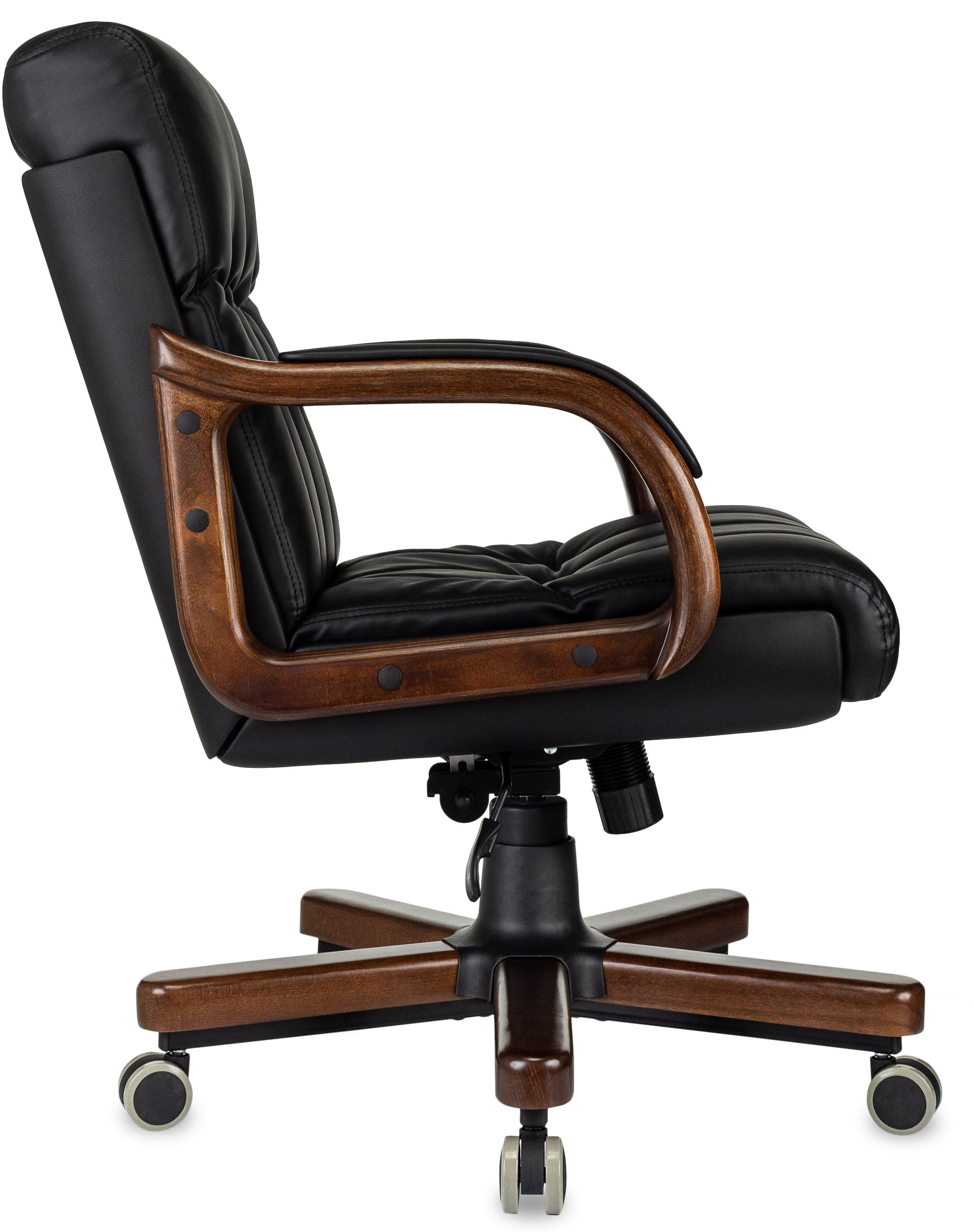 Кресло руководителя Бюрократ T-9932W-LOW/ECO-B