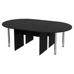 Стол для переговоров составной 236/146/76 Черный