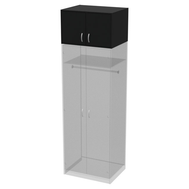 Антресоль АН-06 цвет Черный 77/58/50