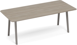 Стол для переговоров прямоугольный Вяз либерти METAL ТМ М1 152 ВЛ 220/100/75,6