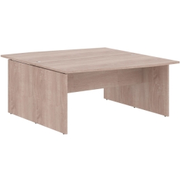 Стол офисный двойной XTEN X2CT 169.1 Дуб Сонома 160/180/75 см