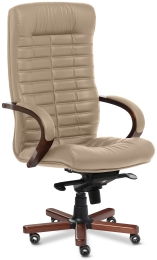 Заказать в Москве Кресло руководителя Multi Office Orion Wood A бежевое Кресло руководителя Multi Office Orion Wood A бежевое