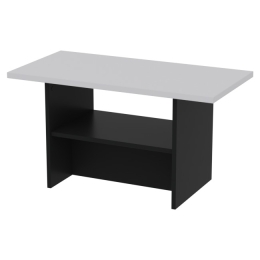 Журнальный стол СТК-17 цвет Черный + Серый 80/40/43 см