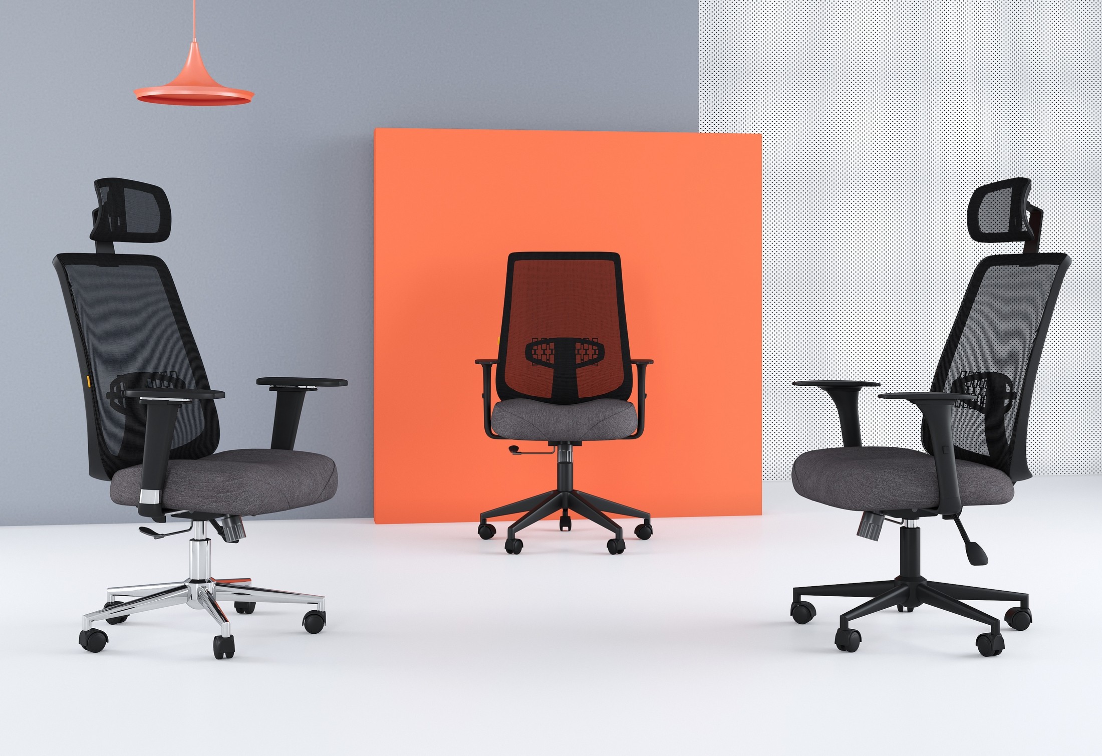 Офисное кресло CHAIRMAN 535 Black черный