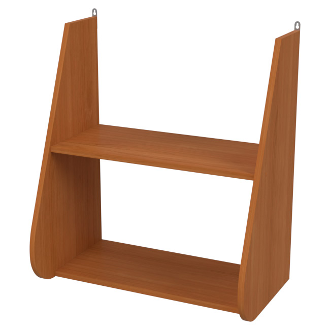 Навесная полка ПП-55 цвет Вишня Оксфорд 62/37/70 см