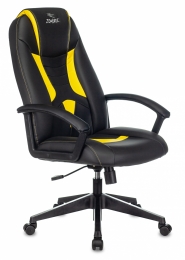 Кресло игровое Zombie 8 черный/желтый