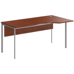 Стол офисный IMAGO-S СА-1SD(R) Серебро Орех Французский