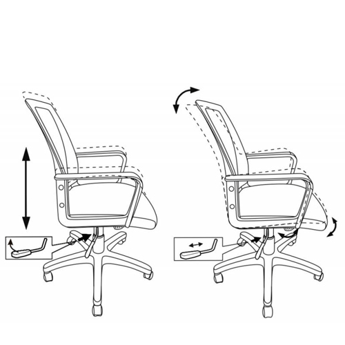 Офисное кресло премиум CH-498/TW-11