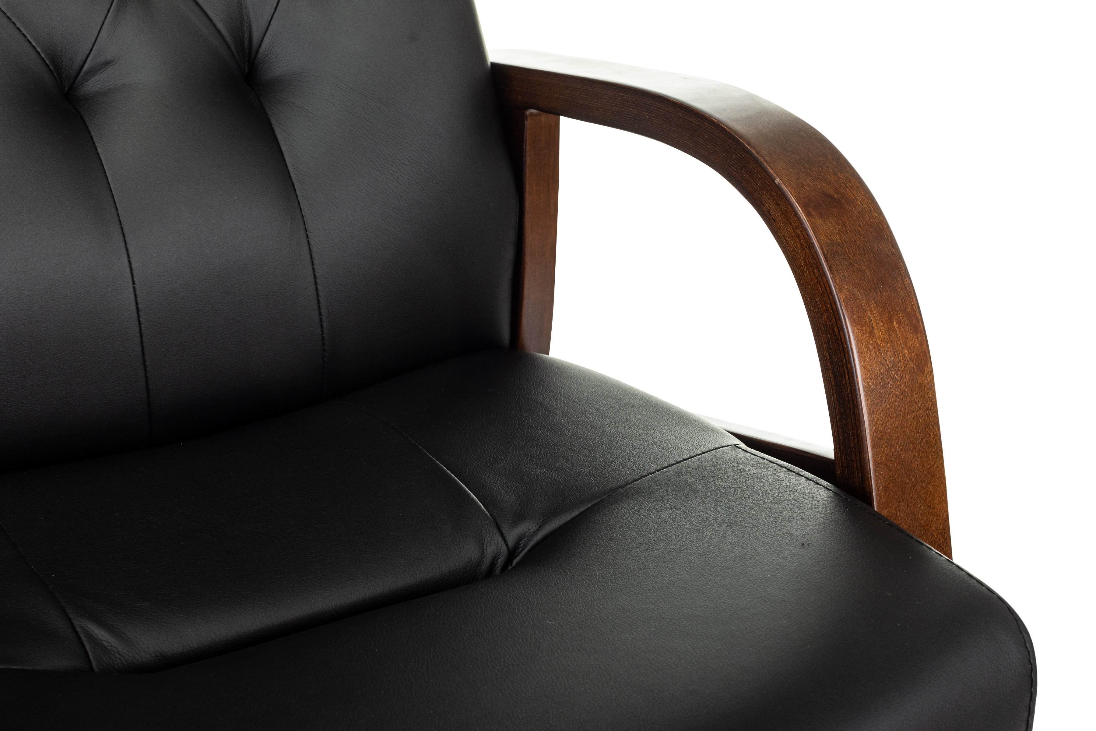 Кресло Бюрократ T-9928WALNUT-CF/B