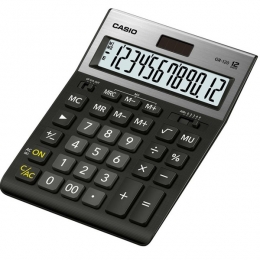 Калькулятор настольный Casio GR-120 черный