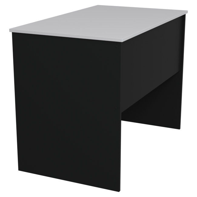 Стол приставной СТ-1 Черный + Серый 100/60/75,4 см