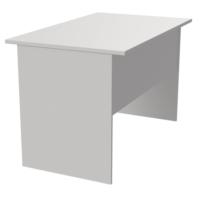 Офисный стол СТ-9 цвет Белый 120/73/76 см