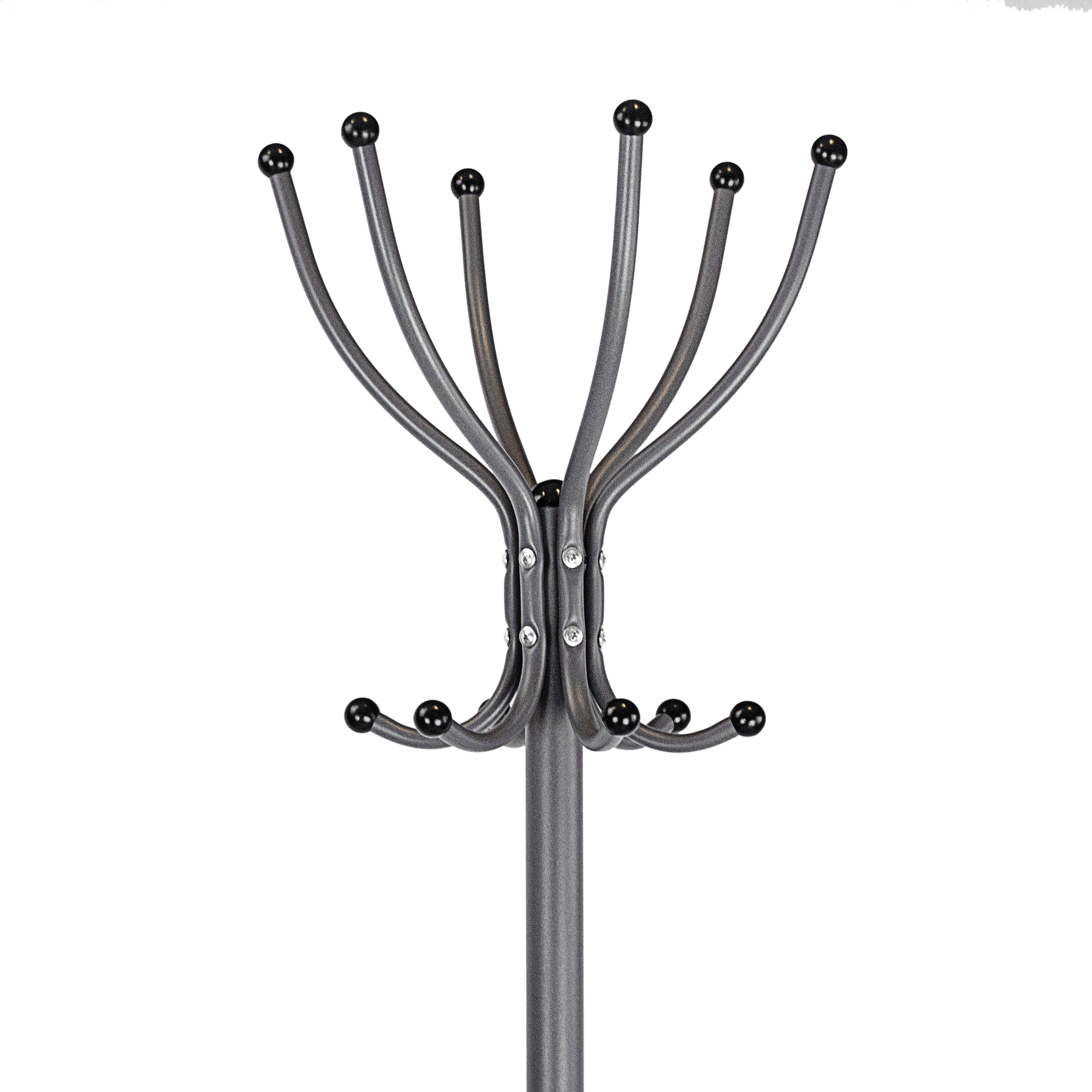 Вешалка напольная М 6 серый бетон