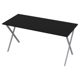 Стол на металлокаркасе СМХ-10 цвет Черный 160/73/76