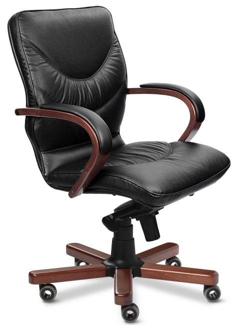 Кресло руководителя Multi Office Leeds wood B