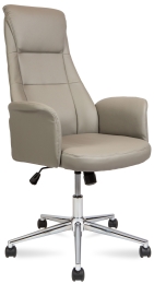 Кресло для руководителя Coupe PU262 серый