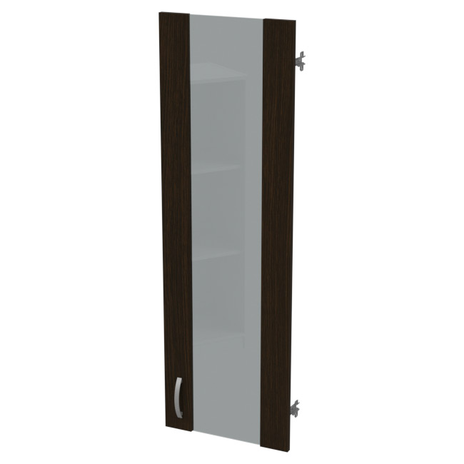 Дверь в рамке ДВ-62 Венге стекло графит 36,5/1,6/113,1