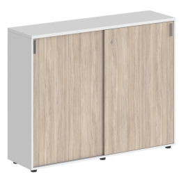 Шкаф купе 1438х400х1125 средний SG.712.WH.OL Белый+Дуб светлый
