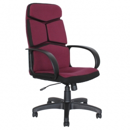 Кресло КР57 ткань бордовая