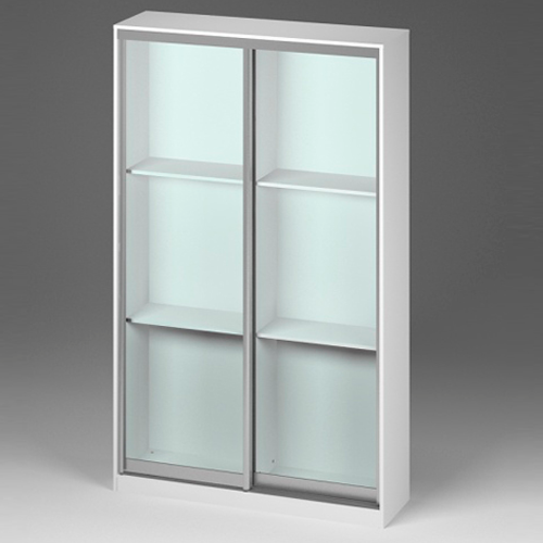 Офисный шкаф-купе цвет Белый ВК-145 120/35/210 см