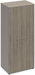 Шкаф для одежды глубокий топ МДФ Мокко-Вяз МР 9311 МП/ВЛ/ВЛ 90,2/59,8/205