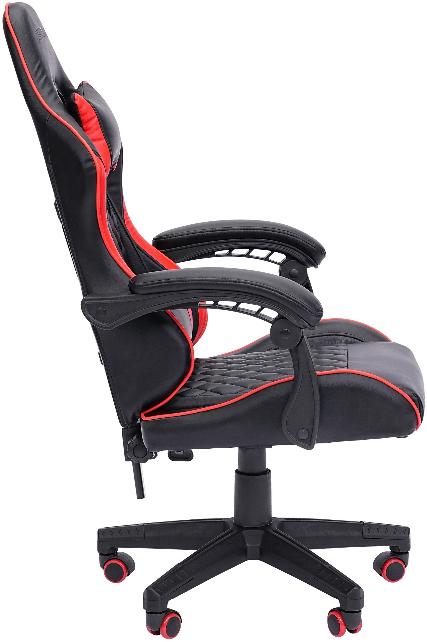 Игровое кресло CHAIRMAN CH28 экокожа черный-красный