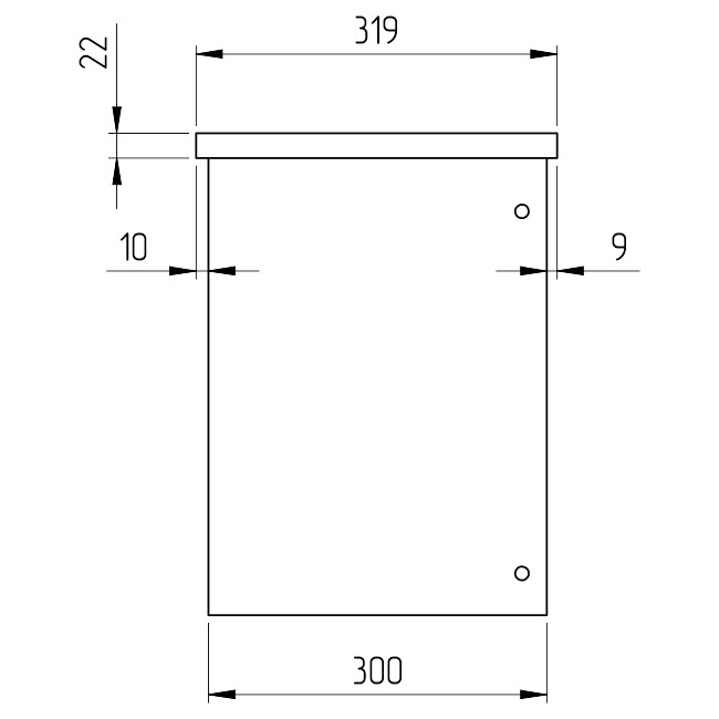Надставка на стол Н-43 цвет Серый + Дуб 160/32/42 см