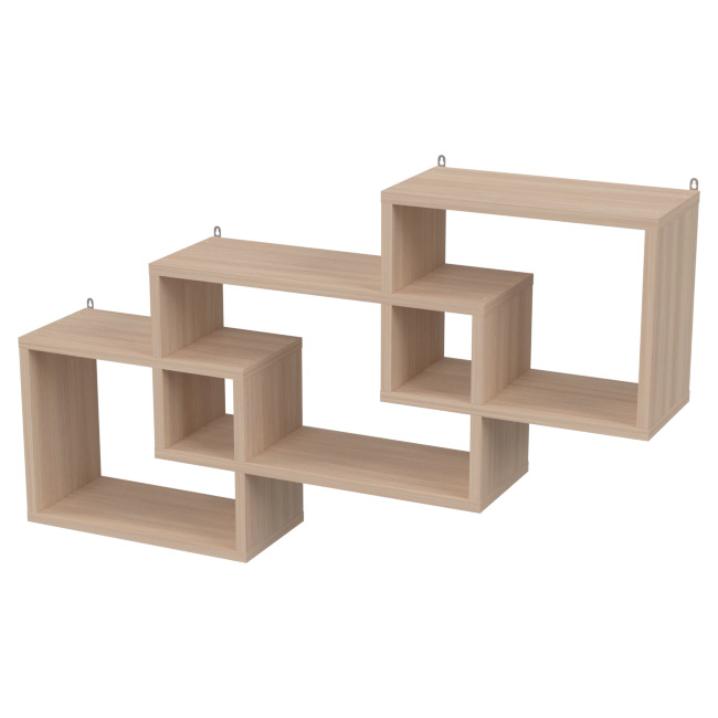 Навесная полка ПП-53 Цвет Дуб Молочный