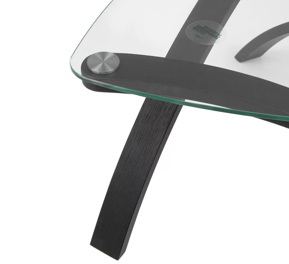 Стол журнальный Гурон 3 чёрный матовый