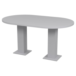 Стол обеденный СТО-150 цвет Серый 150/90/75 см