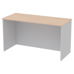 Офисный стол СТЦ-42 цвет Серый+Дуб Молчный 140/60/76 см