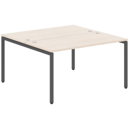 Стол офисный двойной XTEN-S XWST 1414 Антрацит Бук Тиара