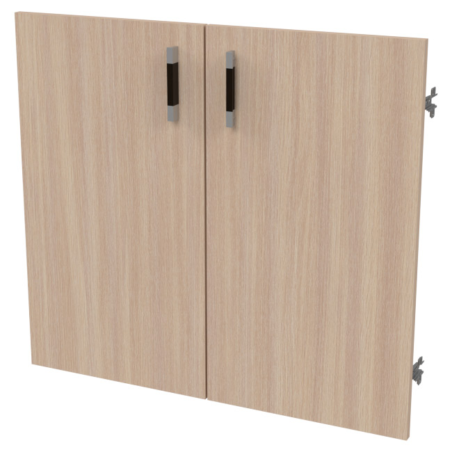 Двери низкие ДВ-39+С-28МВ Дуб молочный 73/1,6/65,8