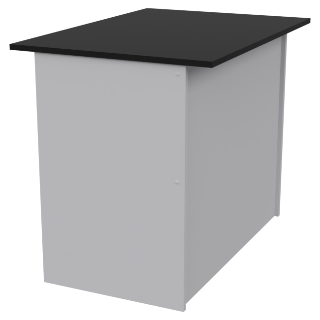 Приставной стол СТЦ-7 цвет Серый+Черный 85/60/70
