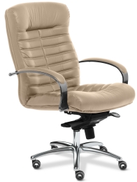 Заказать в Москве Кресло руководителя Multi Office Orion Chrome B бежевое Кресло руководителя Multi Office Orion Chrome B бежевое