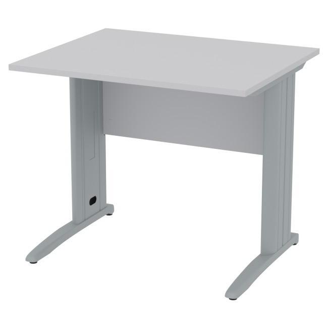 Стол на металлокаркасе СМ-8 цвет серый