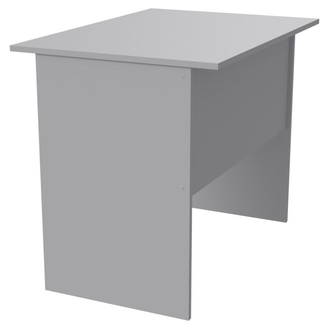 Офисный стол СТ-7 цвет Серый 85/60/70