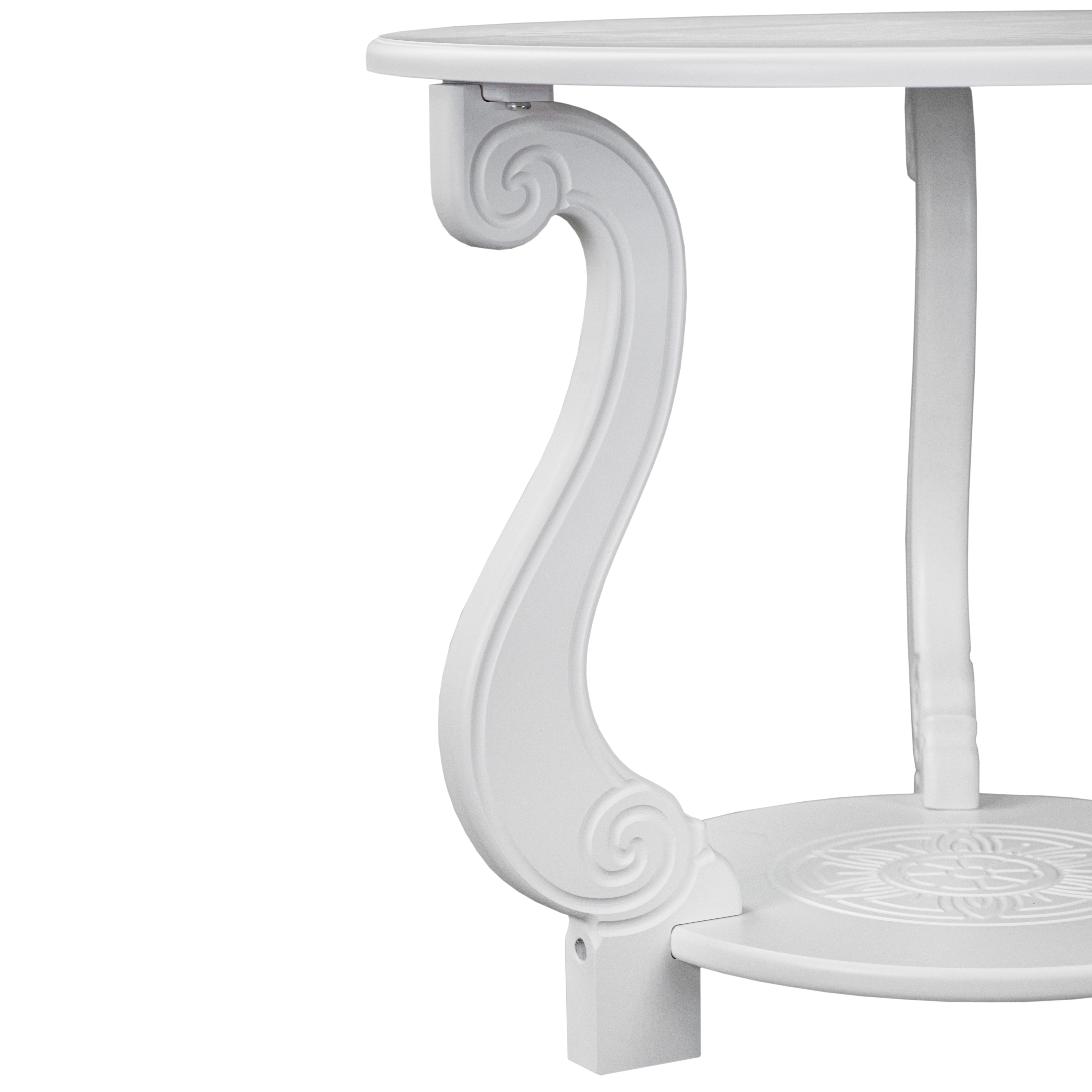 Стол журнальный Грация М ЛАЙТ белый