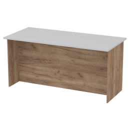 Переговорный стол  СТСЦ-10 цвет Дуб Крафт+Серый 160/73/76 см
