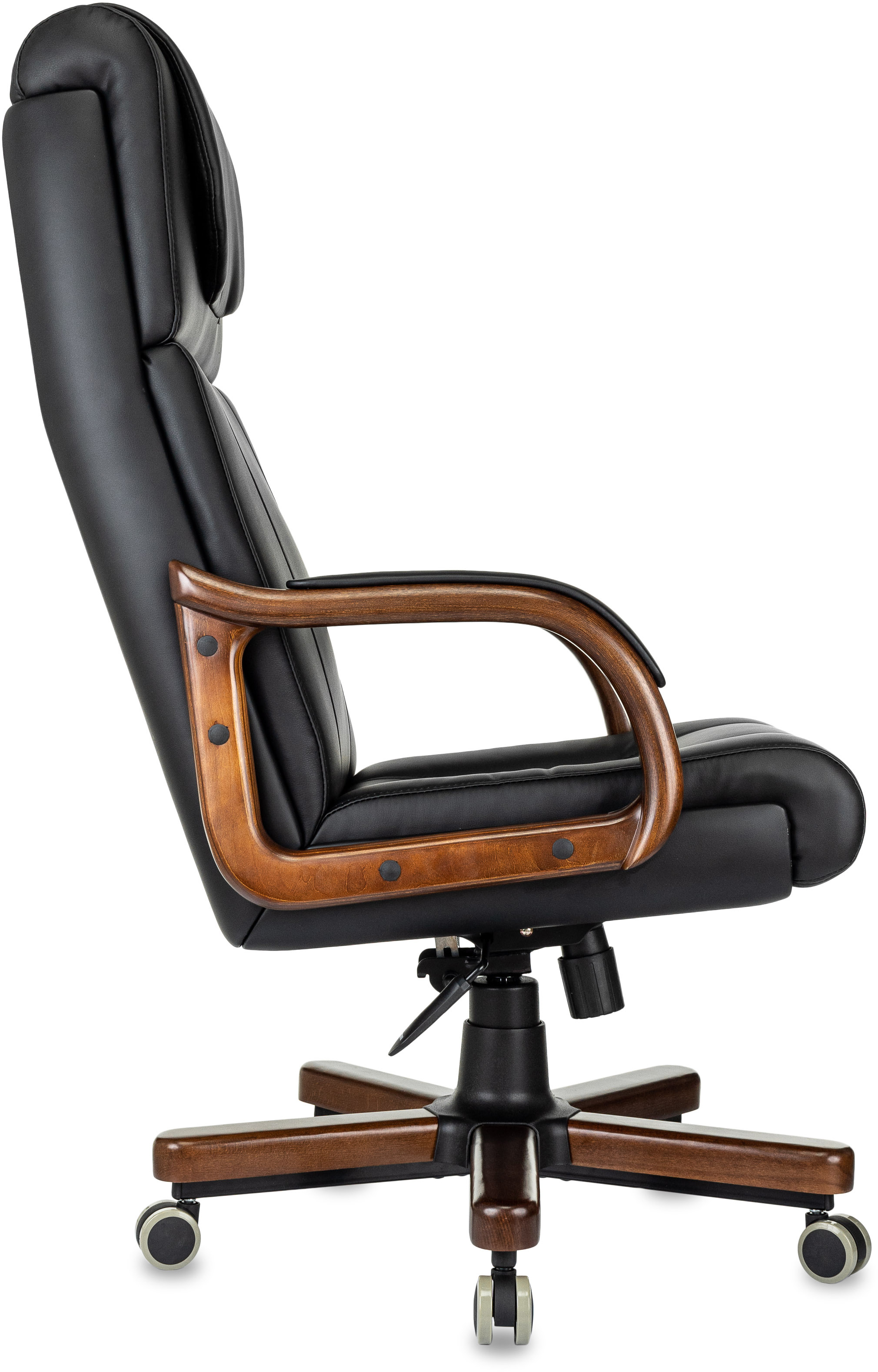 Кресло руководителя Бюрократ T-9933WALNUT/ECO-B