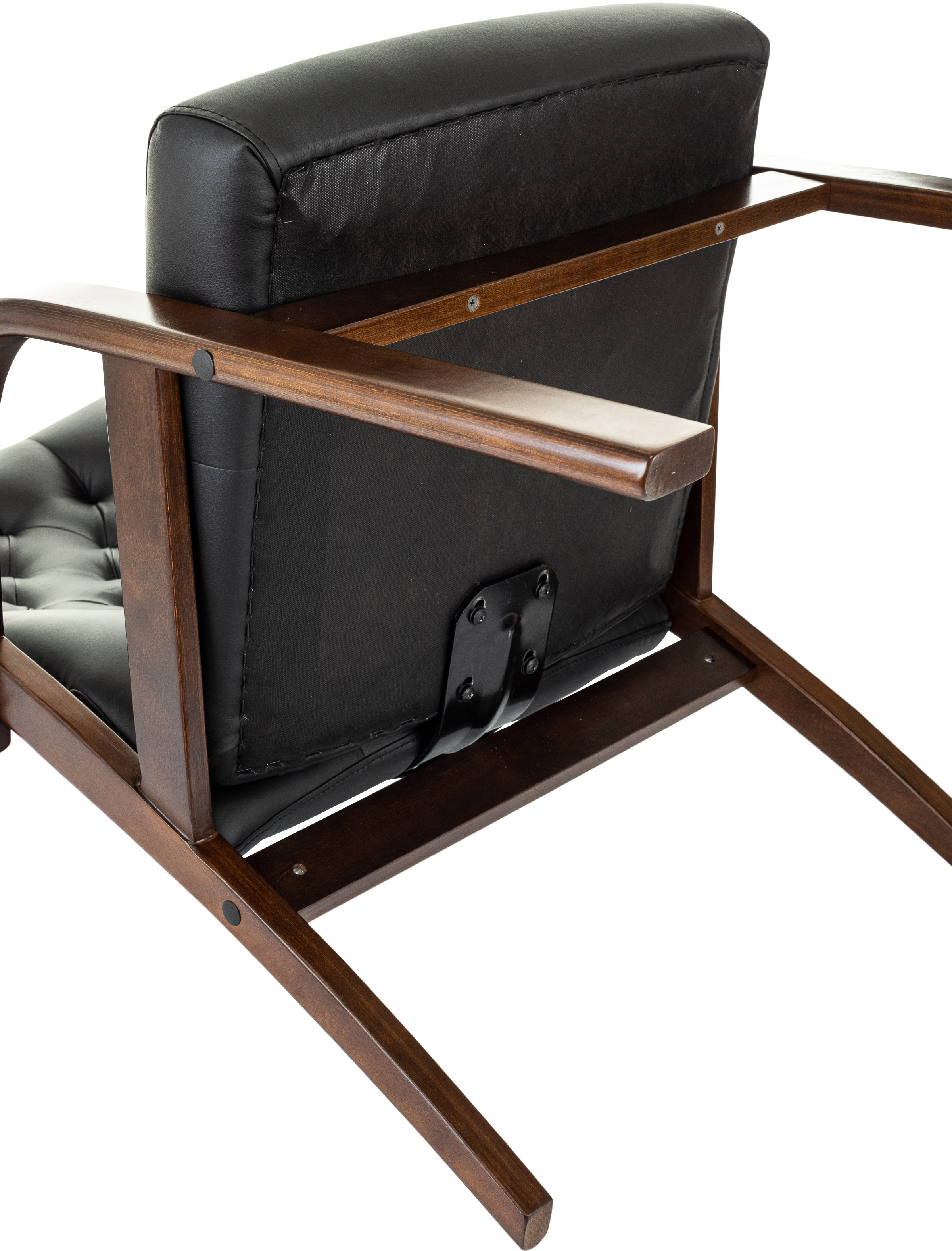 Кресло Бюрократ T-9928WALNUT-CF/B