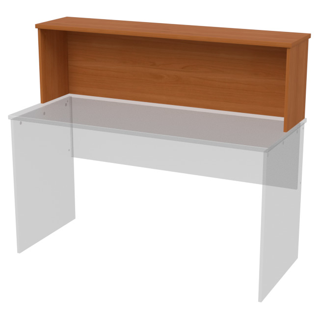 Надставка на стол Н-73 цвет Вишня 140/32/42 см