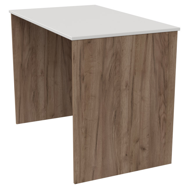 Стол СТ-1 цвет Дуб Крафт+Белый 100/60/75,4