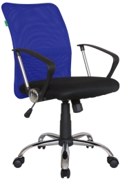Офисное кресло RIVA 8075 Синяя сетка