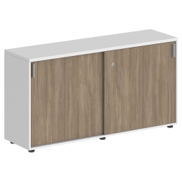 Шкаф купе 1438х400х750 низкий SG.702.WH.OD Белый+Дуб темный